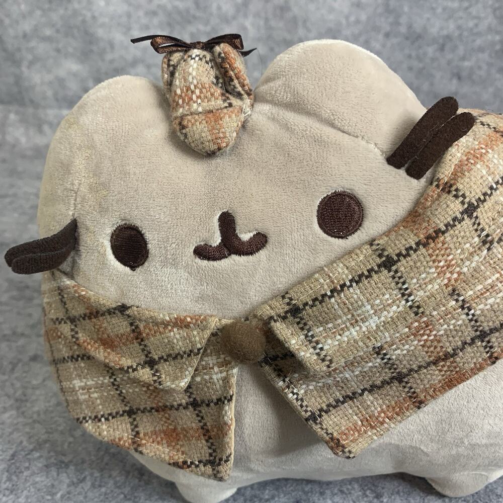Pusheen Detective Plush UK Exclusive 12 inches Gund from 2016 New with Tags RARE - Picture 10 of 10